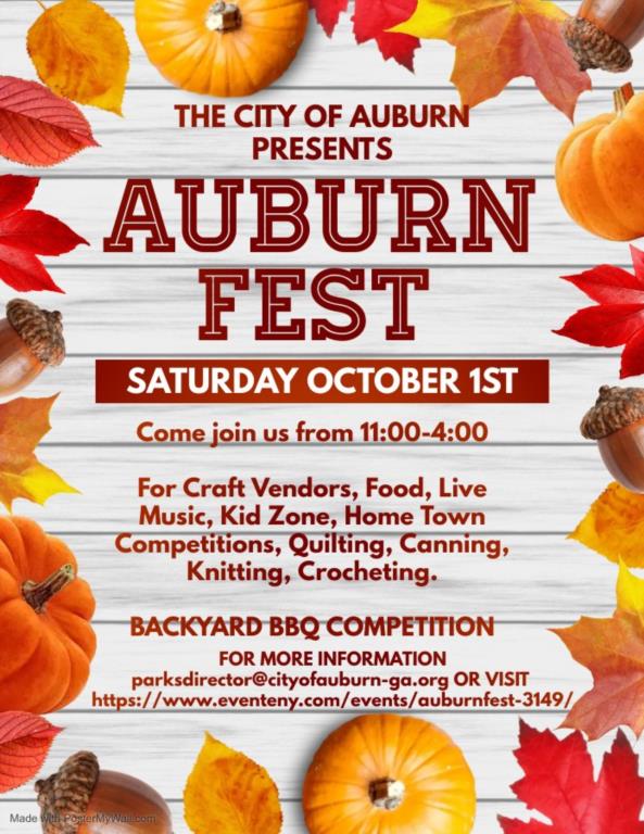 Auburn City Fest 2024 Renie Delcine